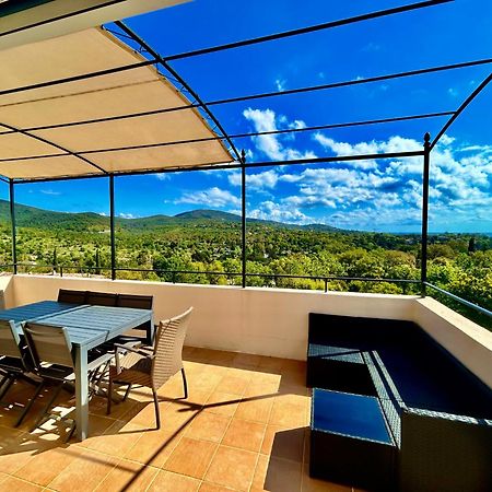 Les Restanques Vue Mer Pressoir 3131 Grimaud Exterior foto